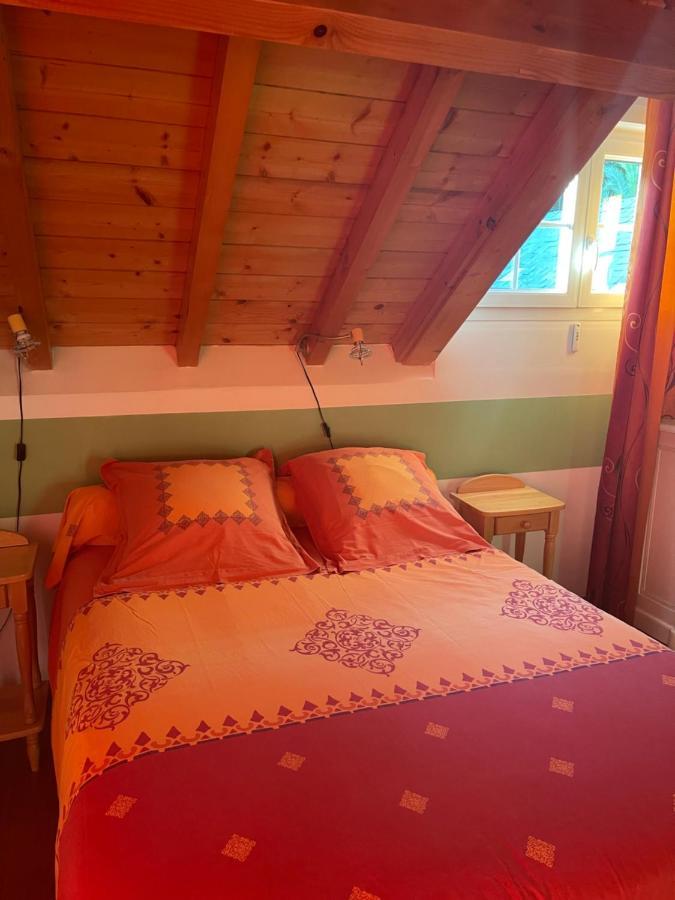 Les Gites De La Maison Bleue D'Estialescq מראה חיצוני תמונה
